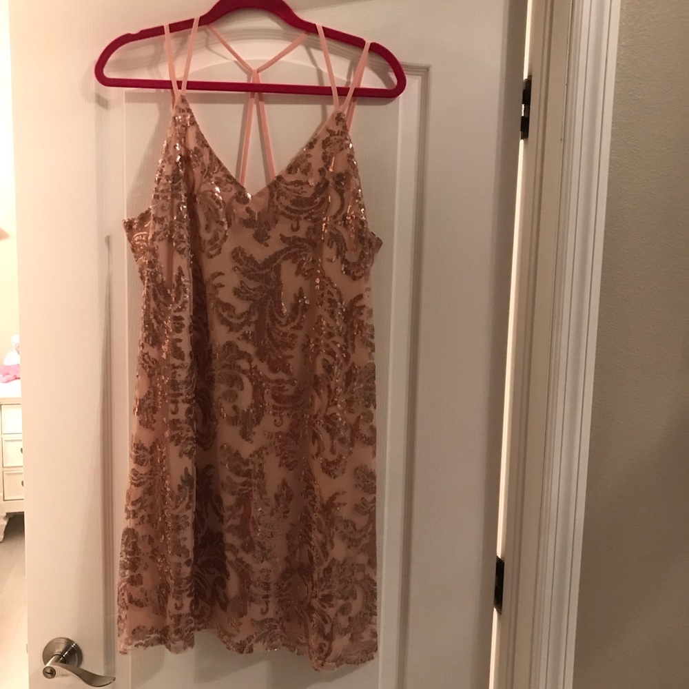 Sequin ladies dress
